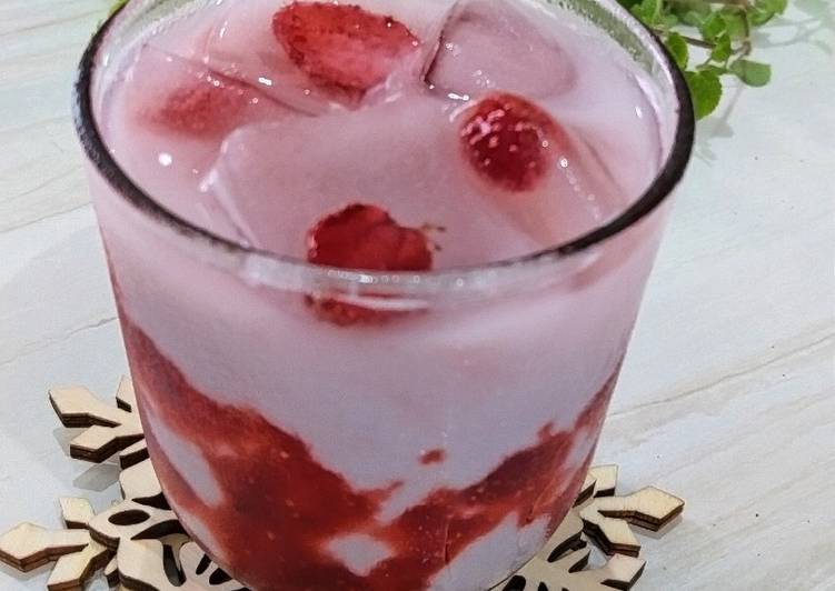 109. Korean Strawberry Milk