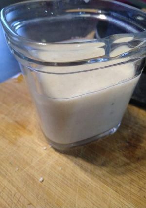 Une photo de Crème dessert banane