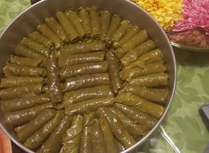 صورة لوصفة ورق عنب بزيت