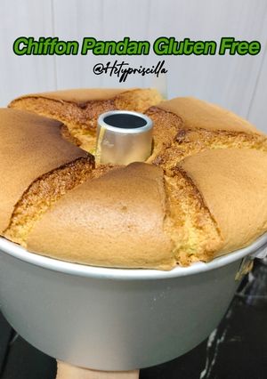 Foto resep Chiffon Pandan Gluten Free Tanpa Terigu