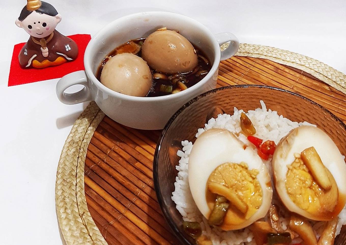 Telur Candu Korea (Mayak Gyeran/Korean Marinated Egg)