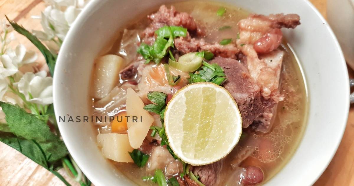 Resep Sup Iga Sapi Oleh Nasrini Putri Cookpad