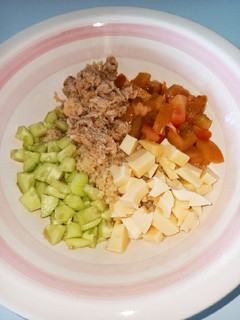Una foto de Ensalada de cous cous