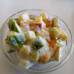 A picture of Apple salad.