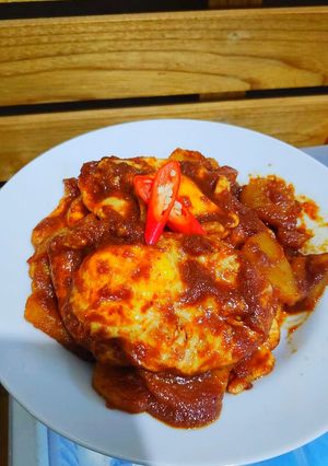 Foto resep Telur Ceplok Balado