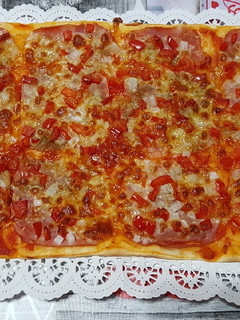 Una foto de Pizza casera 🤗