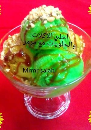 صورة لوصفة ايس كريم كنتالوب🍈
