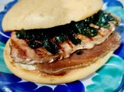Una foto de bocadillo de atun