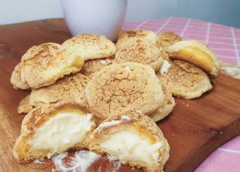 Resep Populer Choux craquelin | kue soes / sus ala Ogato Kitchen Enak Bergizi