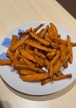 Φωτογραφία της συνταγής Γλυκοπατάτες στο air fryer