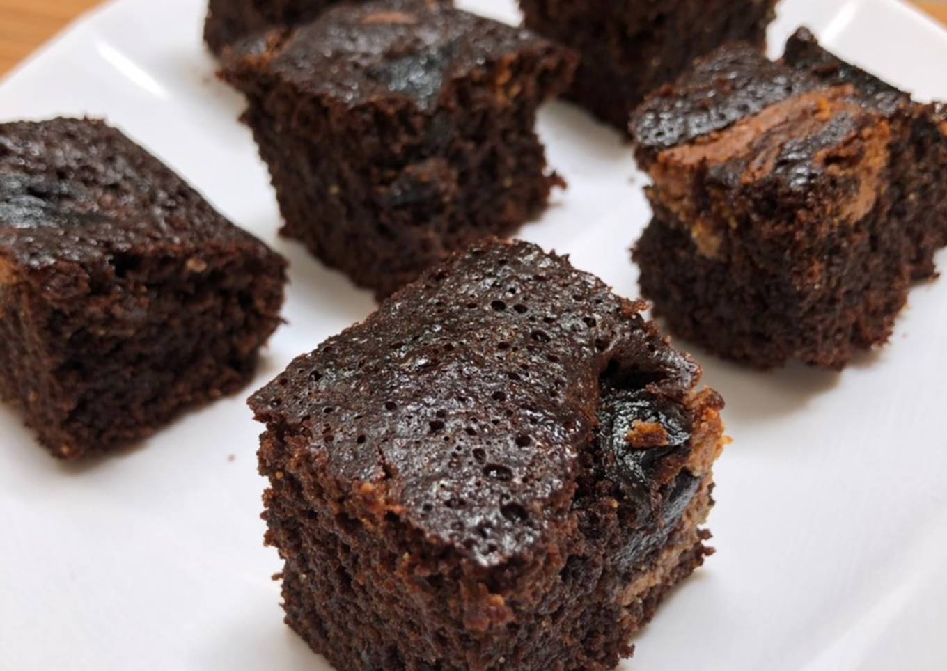FUDGY Almond Butter BROWNIES ������������������