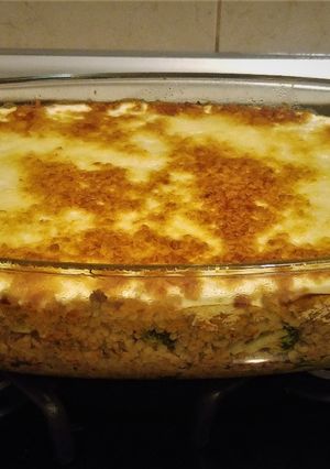 Diétás rakott brokkoli Eddi módra recept fotója