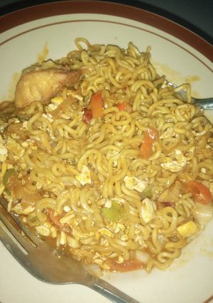 Foto resep Mie Gaga nyemek