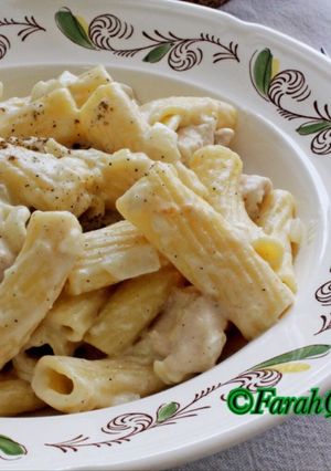 Foto resep Elicoidali Chicken Alfredo