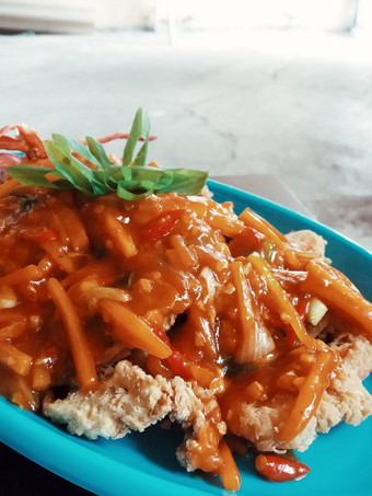 Resep Udang asam manis Bahan Sederhana