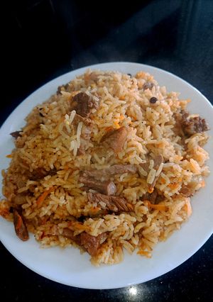 صورة لوصفة الأرز الأوزبكي التركي Özbek Pılavı