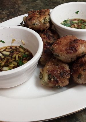 A picture of Asian Pork Balls 🧆.