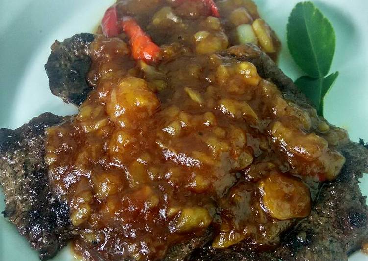 Daging bakar saus zukazuka