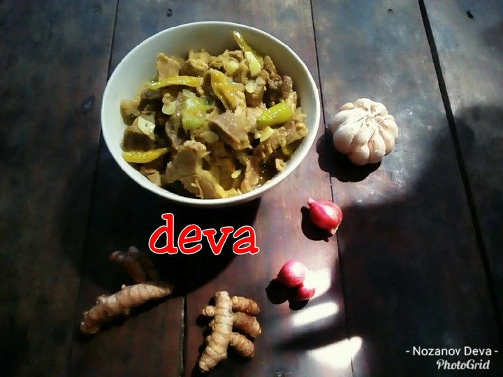 Cara Gampang Menyiapkan Resep Tumis Kambing Oyong Kuah Kunyit Deva #FestivalResepAsia yang Uenak Anti Ribet, Sempurna