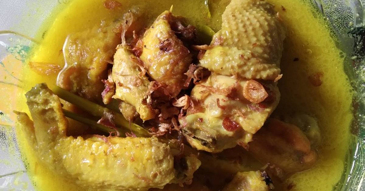 Resep Ayam masak kuning (lodho simpel) oleh Putri Resep Ayam masak kuning (lodho simpel) oleh Putri