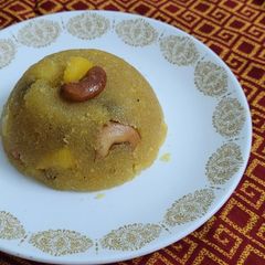 A picture of Pineapple kesari.