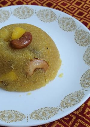 A picture of Pineapple kesari.
