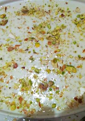 A picture of Sago dana kheer.