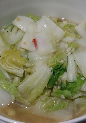 Foto resep Tumis sawi putih