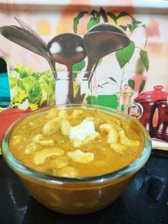 काजू करी (kaju curry recipe in Hidni) रेसिपी मुख्य फोटो
