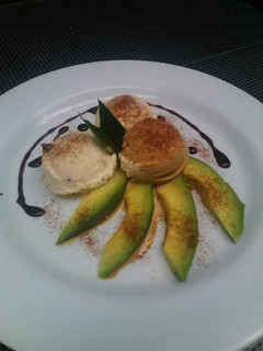 Foto resep avocado with ice cream