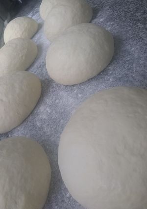 Una foto de Masa de pizza