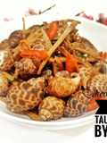 Keong macan tumis tauco pedas