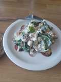 Ensalada templada de calabacín
