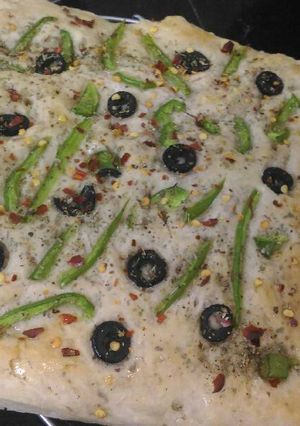 A picture of Focaccia Bread.