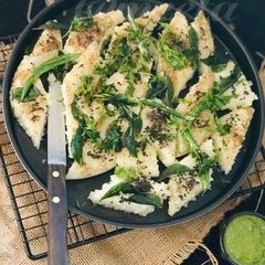 A picture of Sooji Kalimiri Dhokla.
