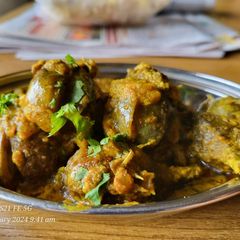 A picture of Stuffed Brinjal.