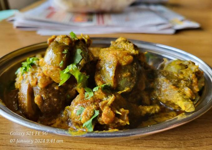 Stuffed Brinjal Recipe by Pragati Hakim - Cookpad