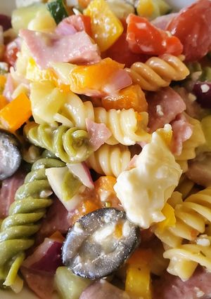 A picture of Italian Pasta Salad.