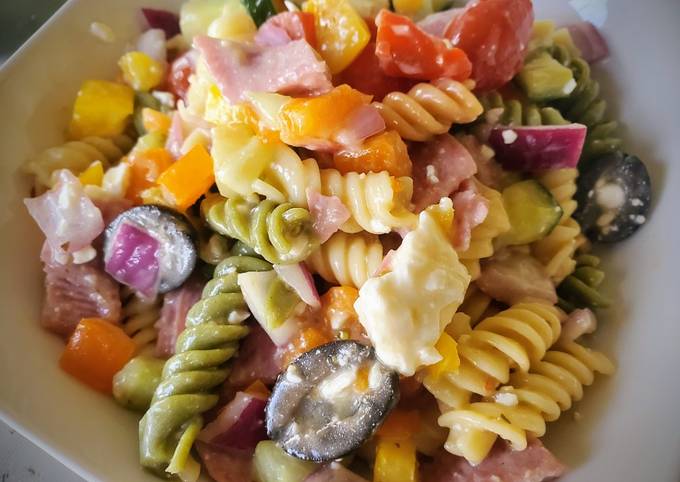 Steps to Prepare Ultimate Italian Pasta Salad