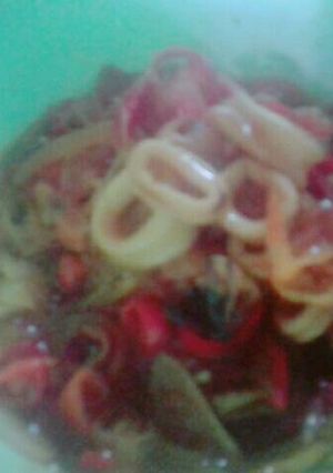 Foto resep Cumi asam manis pedas gak ribet