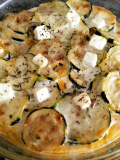 Una foto de Moussaka vegetal