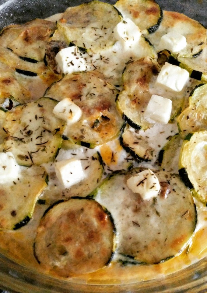 Una foto de Moussaka vegetal