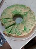 Bolu Hijau Pandan Keju Takaran Sendok