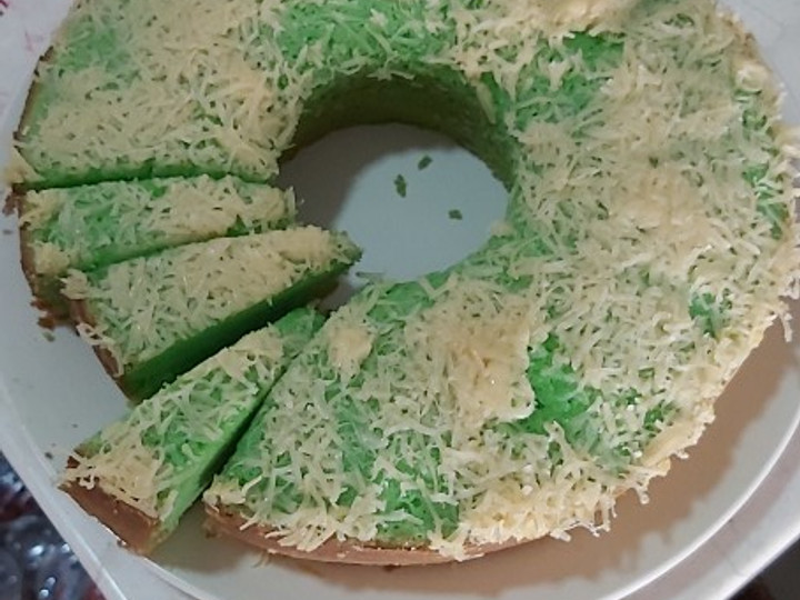 Bagaimana Membuat Bolu Hijau Pandan Keju Takaran Sendok yang Bisa Manjain Lidah