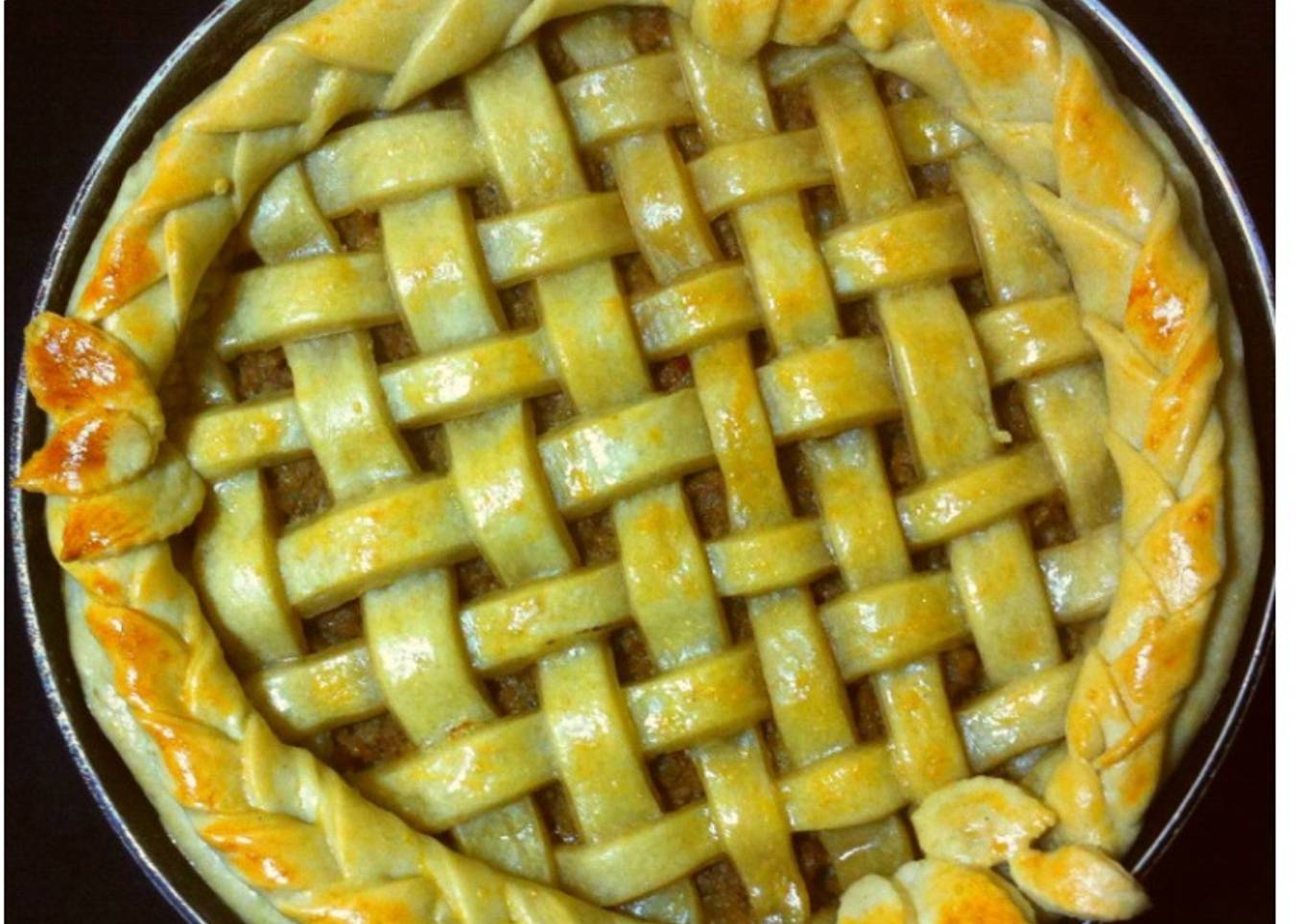 Pork/beef pie(tourtierre) #Christmasbaking