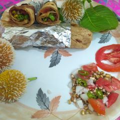 A picture of Sprout wrap and roll.