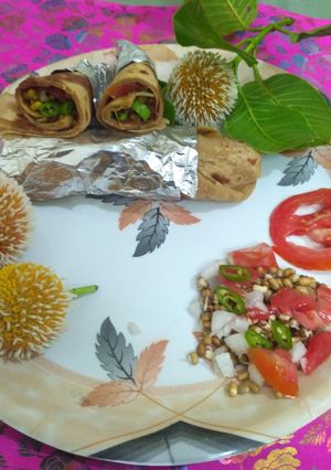A picture of Sprout wrap and roll.