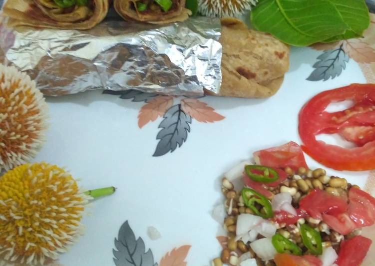 Simple Way to Make Speedy Sprout wrap and roll