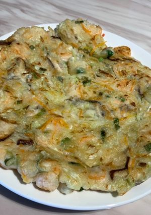海鮮煎餅 的食譜成品照片