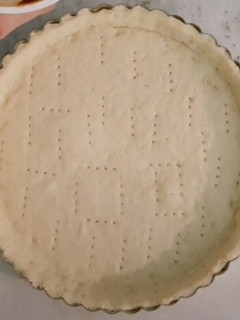 Una foto de Masa de tarta dulce sin manteca